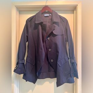 SimplyVera Vera Wang Jacket, navy blue, size medium.